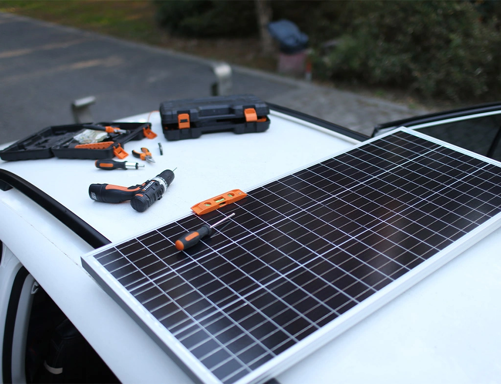 solar car battery charger not charging battery