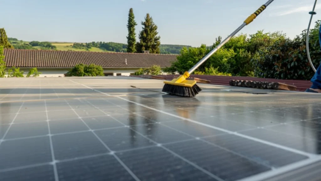 Solar Panel Cleaning Brush