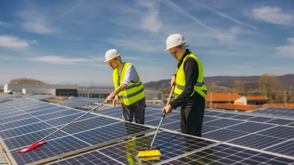 Solar Panel Cleaning Brush