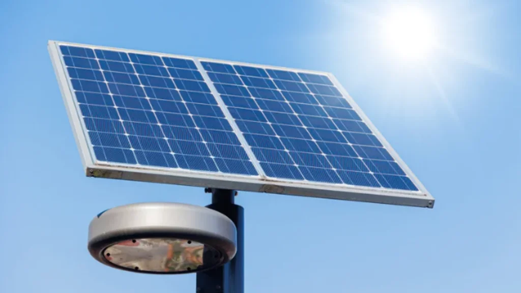 Solar deck post lights