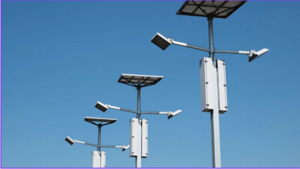 Solar deck post lights