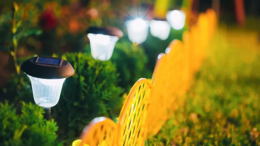 Solar garden lights